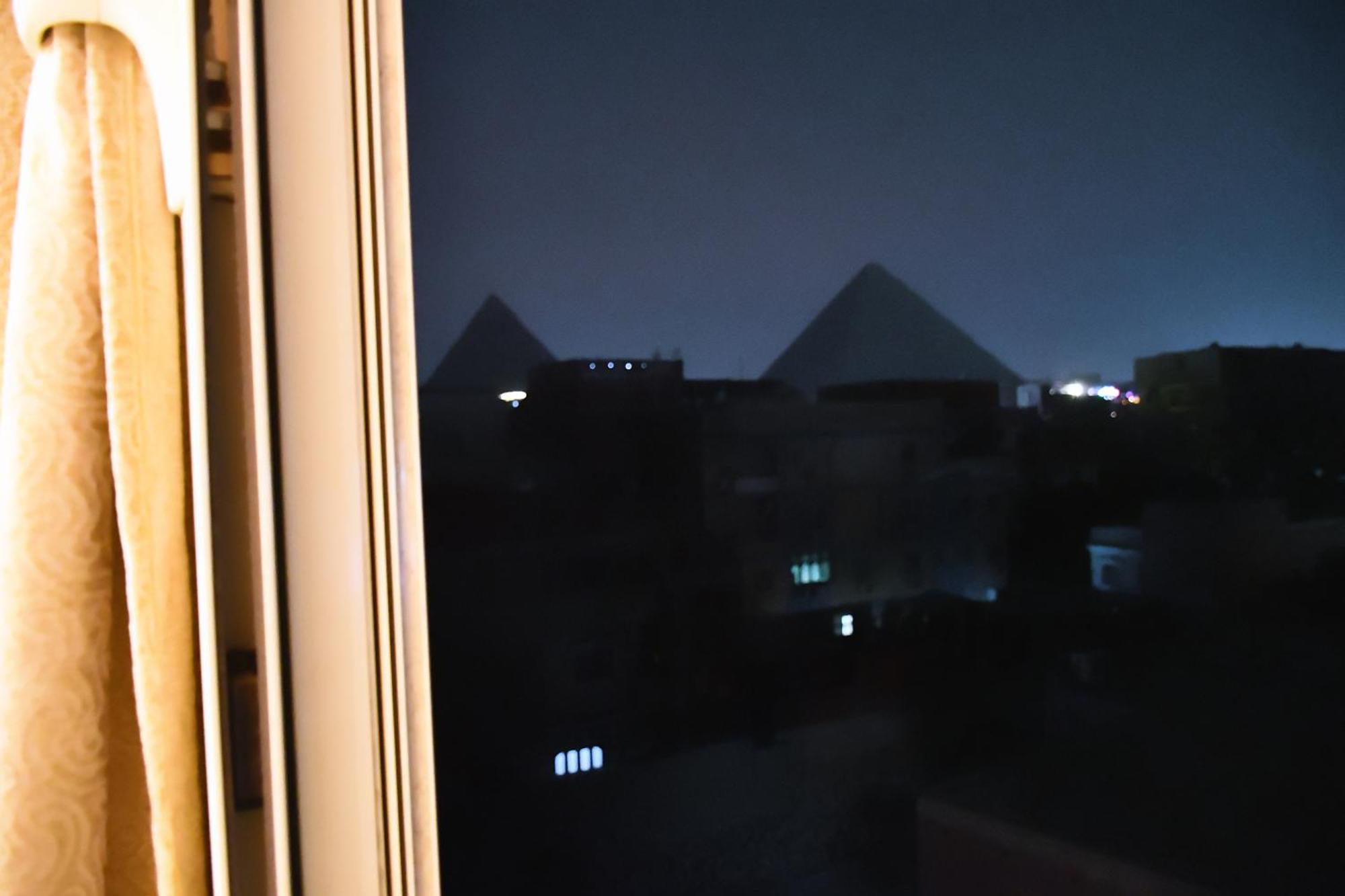 Grand Pyramid View Hotel Kafret el-Gabal Eksteriør bilde