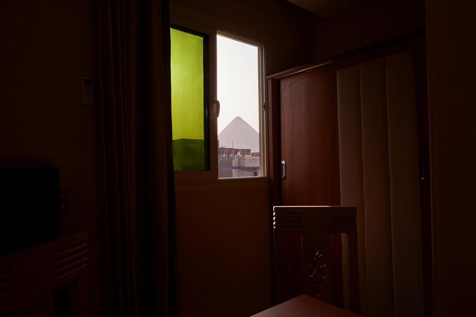Grand Pyramid View Hotel Kafret el-Gabal Eksteriør bilde