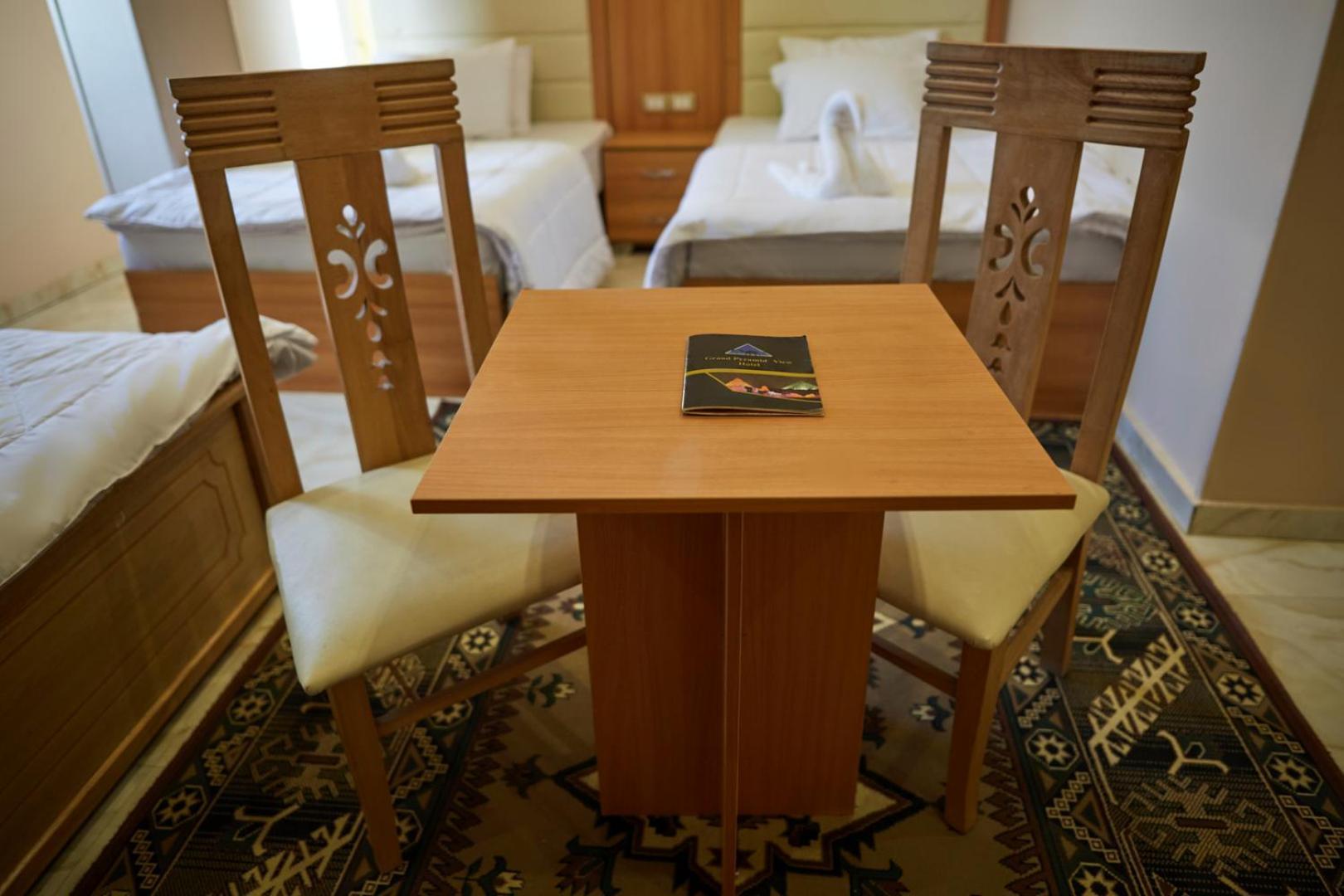 Grand Pyramid View Hotel Kafret el-Gabal Eksteriør bilde