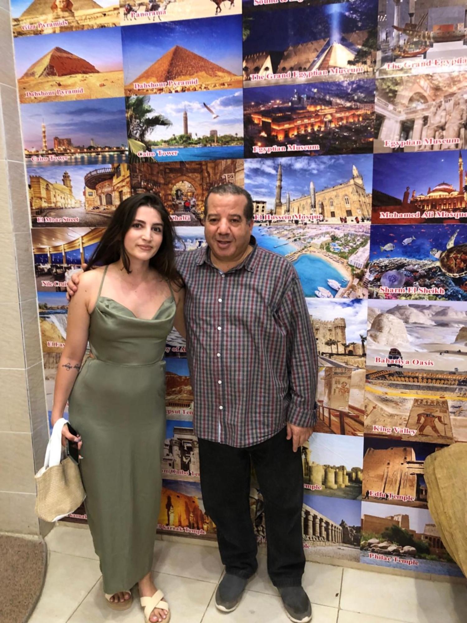 Grand Pyramid View Hotel Kafret el-Gabal Eksteriør bilde